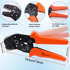 Taiss Dupont tool kit in a compact box keeps parts organized for easy projects.