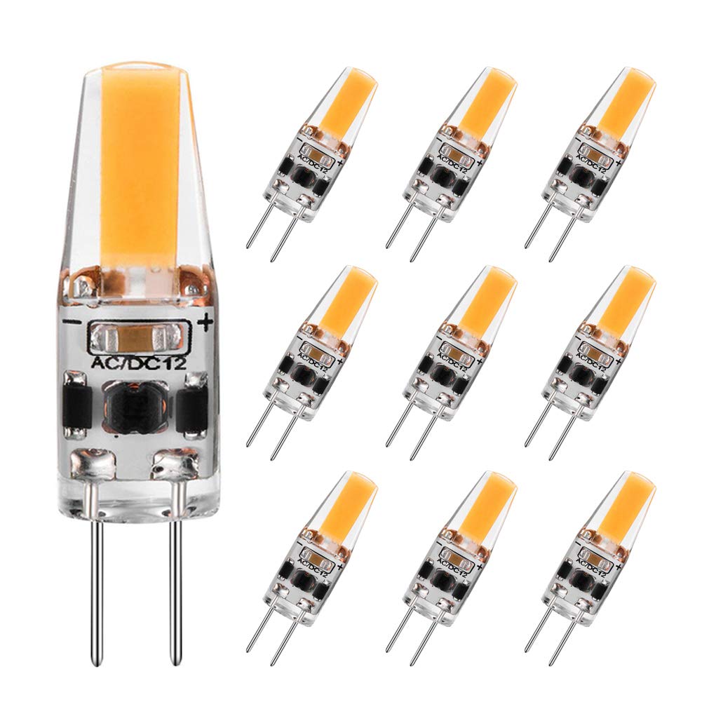 TAIYALOO G4 LED bulb 210lumens-warm-white for under-cabinet lighting