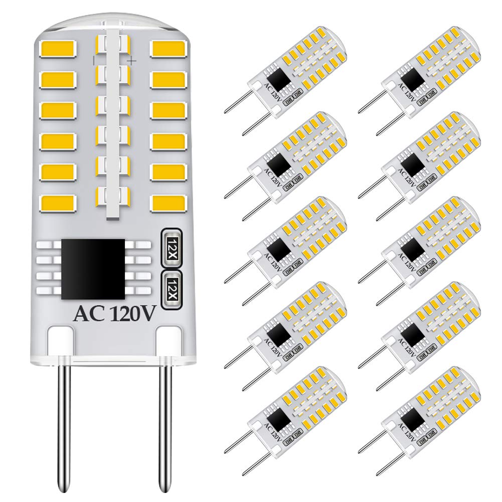 TAIYALOO G8 LED bulb dimmable 3W for energy-efficient under-cabinet lighting