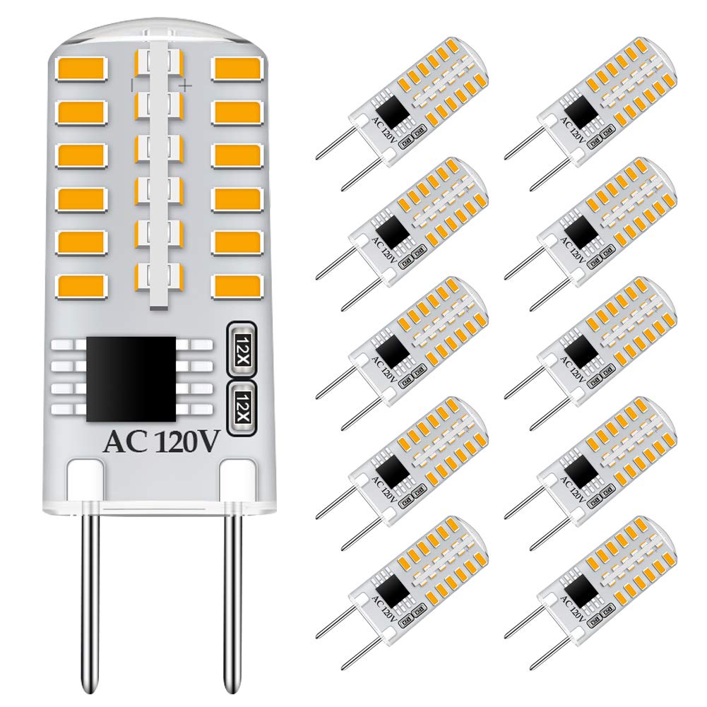 TAIYALOO G8 LED bulb packaging highlights 10-pack convenience and energy savings.