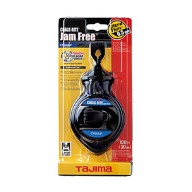 TAJIMA CR302JF chalk line featuring five-gear retrieval for faster layout on-site