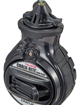 Large refill port on Tajima Chalk-Rite for quick chalk replenishment
