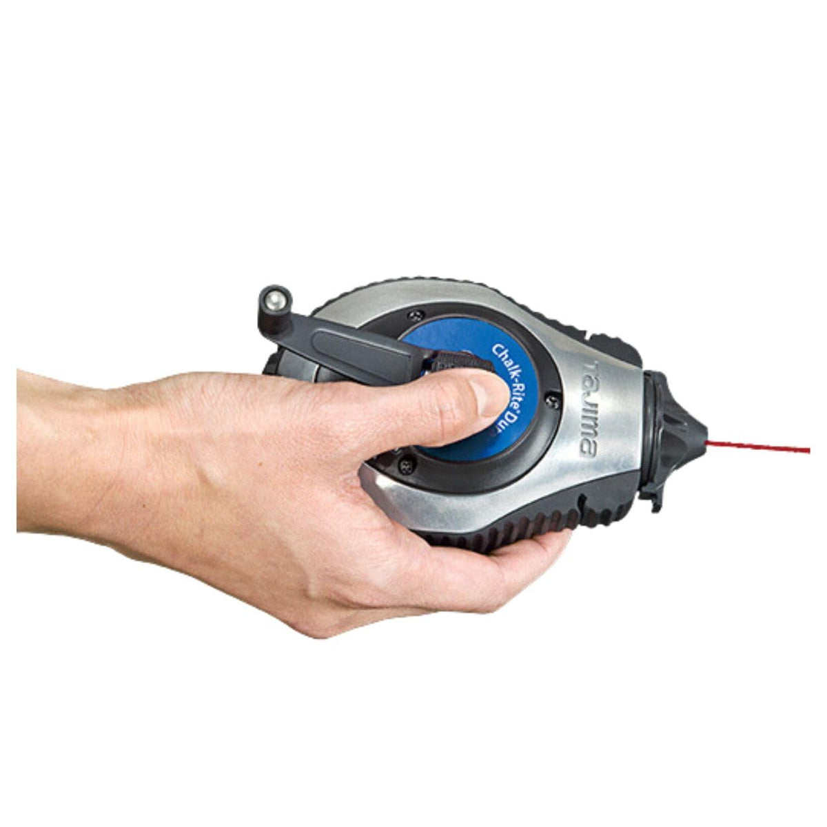 TAJIMA CR402S integrated handle release enables smooth free-spool.