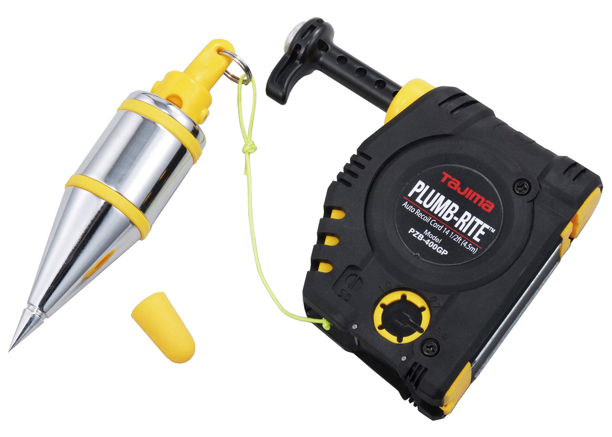 Tajima Plumb-Rite bob setter 14oz stabilizes quickly for precise layout lines.