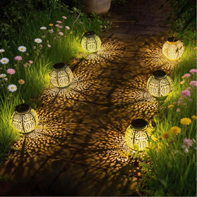 Take Me dusk auto-on feature lights up automatically at night.