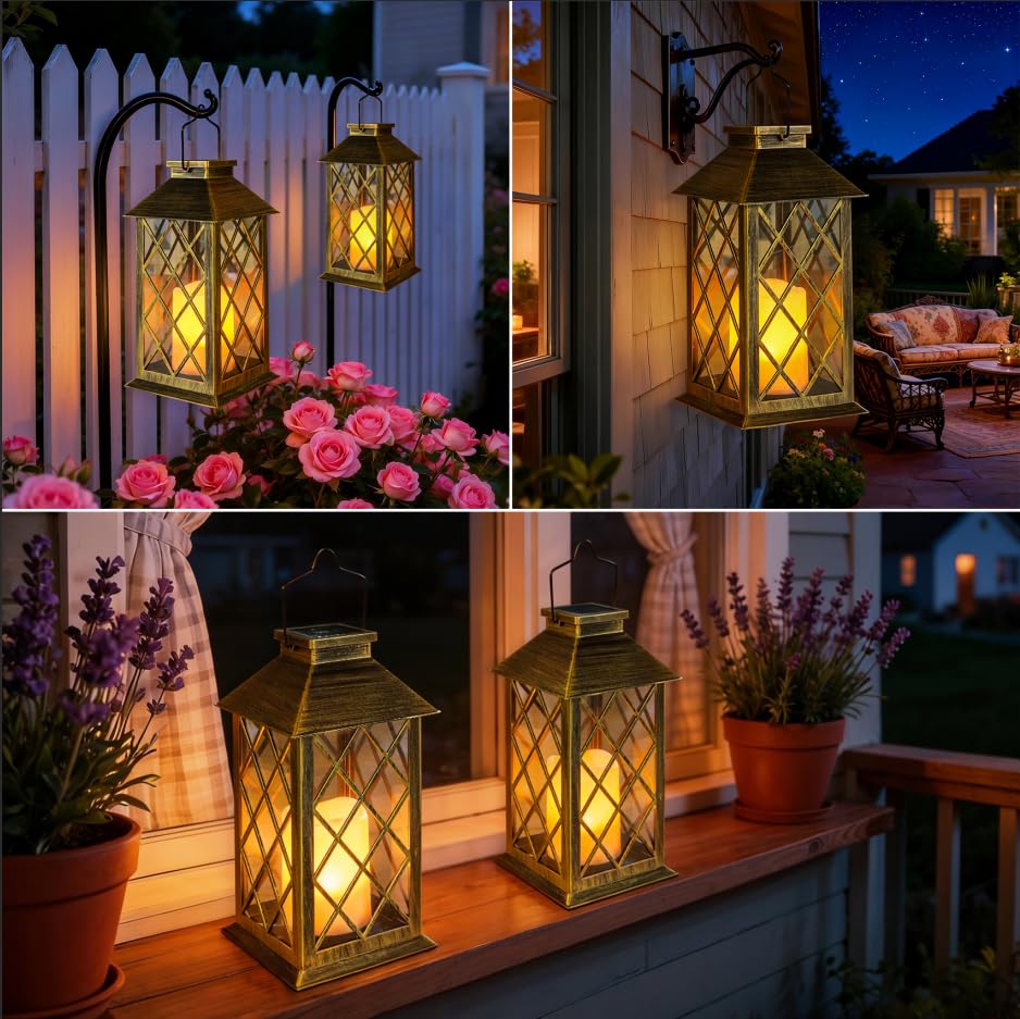 TAKE ME lantern emits warm flickering candle light