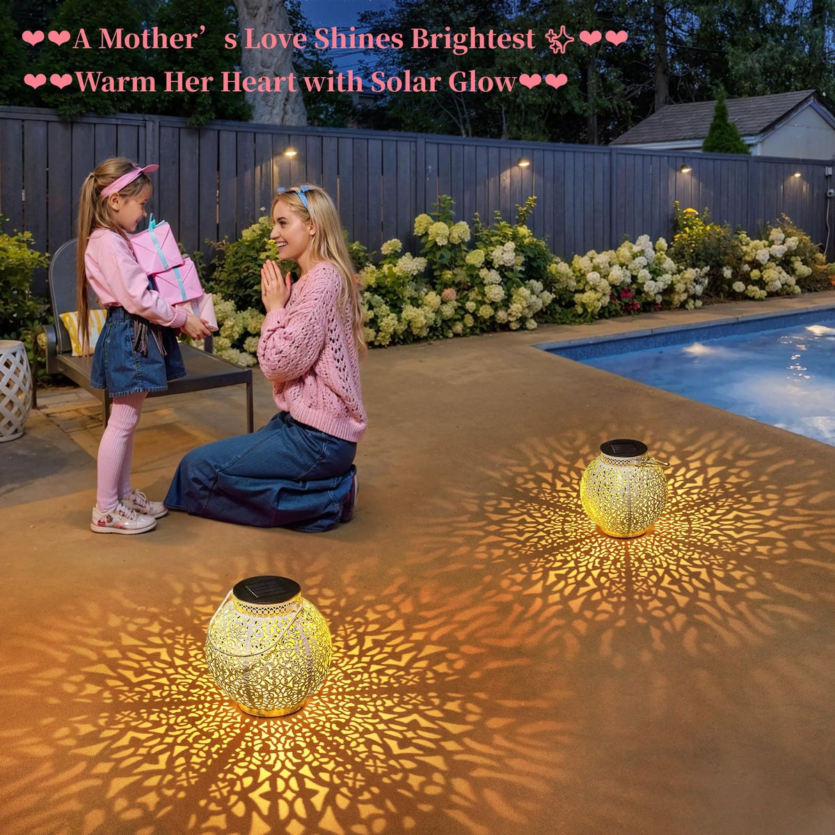TAKE ME warm white 7-lumen lantern creates cozy table ambiance.