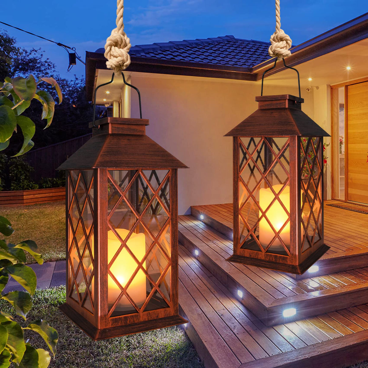 Take Me waterproof solar lantern delivers reliable night illumination outdoors.