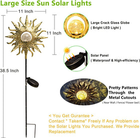TAKE ME easy-install solar lights with no wiring for quick setup