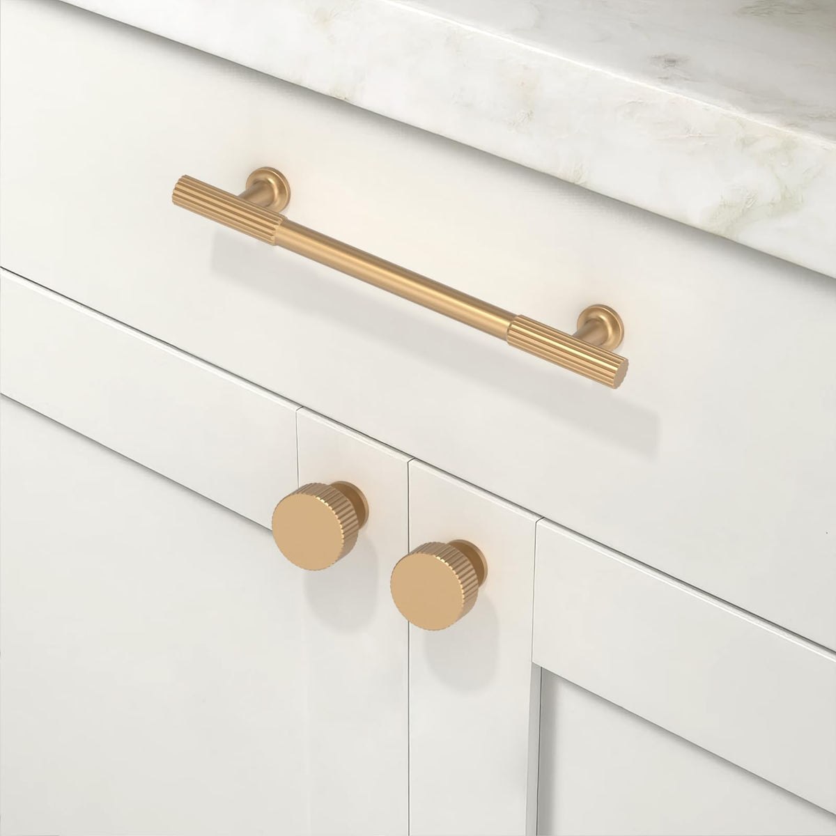 Talentedeco zinc alloy knob close-up shows sturdy finish and smooth surface