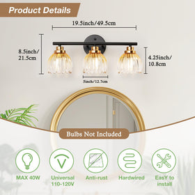 Taloya amber glass shade close-up highlighting ribbed craftsmanship.