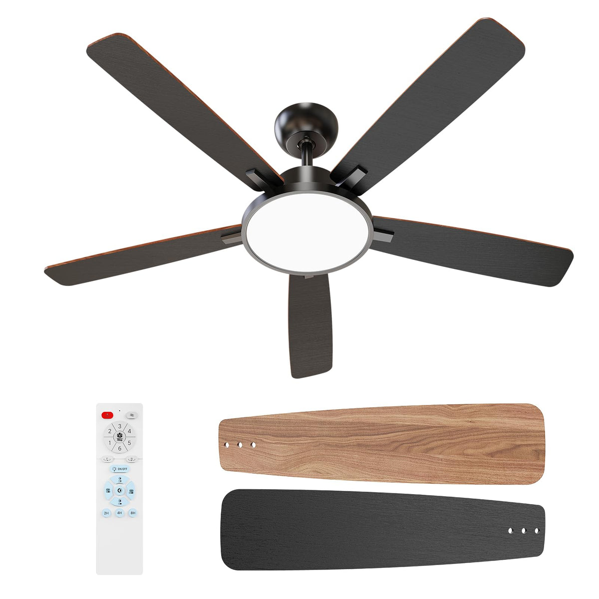TALOYA low-profile flush mount ideal for space-saving rooms.