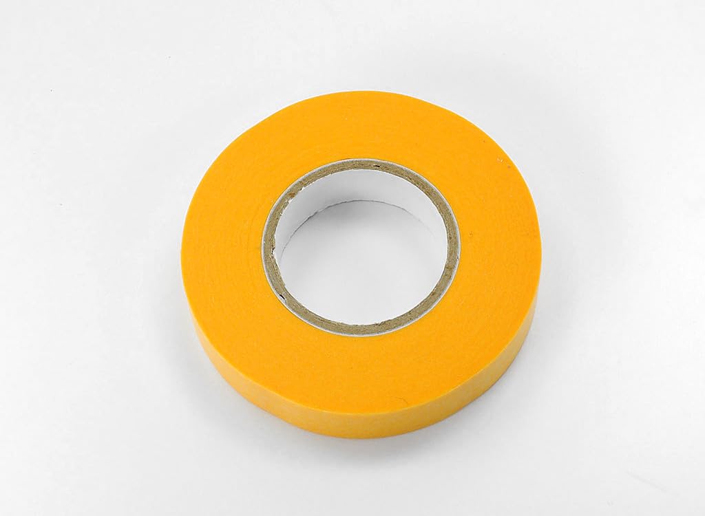 Tamiya tape adhesion close-up highlights clean edge performance