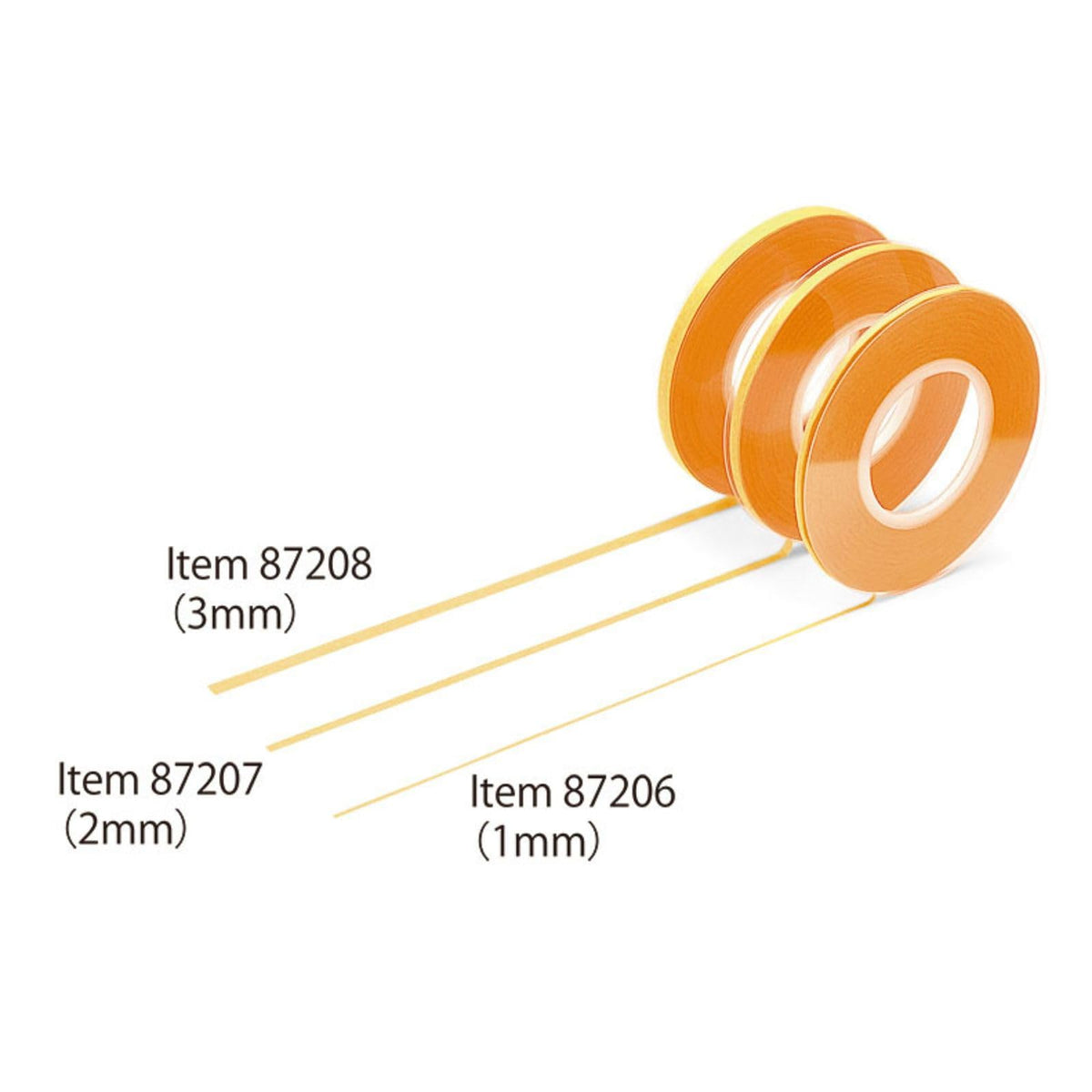 Tamiya Someie masking tape 3mm width suitable for wide areas and curved parts