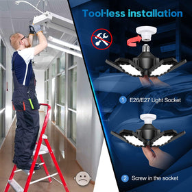 TANBABY 6500K daylight beam delivers crisp visibility for parking and chores