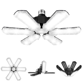 TANBABY deformable garage light panels illuminate shelves and corners with adjustable coverage.