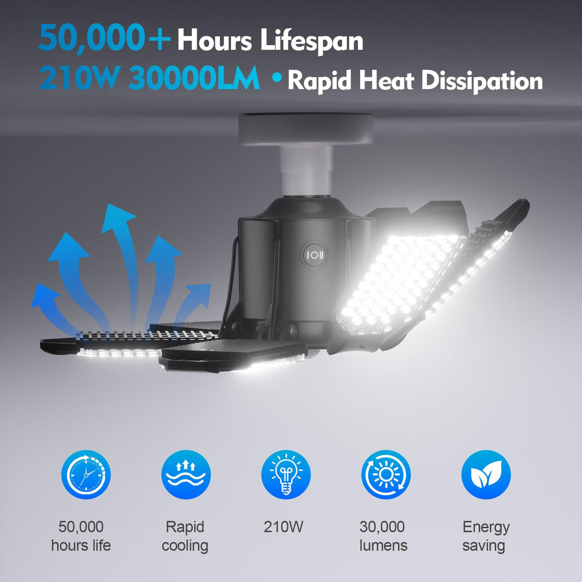 Tanbaby E26 screw-in installation shows quick upgrade with no rewiring needed.