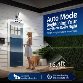 TANBABY IP65 waterproof outdoor wall light for all seasons.