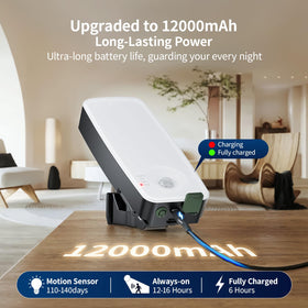 TANBABY outdoor motion-sensor lights with remote for easy security.