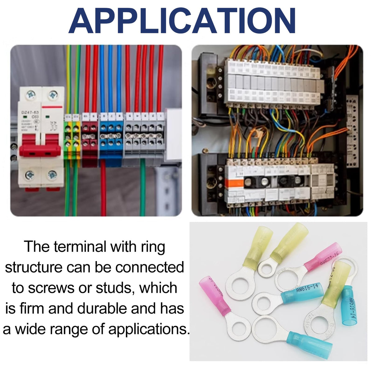 Tanbupu heat shrink terminals suitable for marine and automotive applications.
