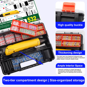 Tanbupu organized storage box keeps components neatly arranged.