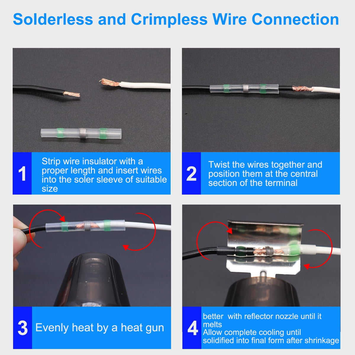 Tanbupu seven-size heat shrink tubes show broad compatibility.