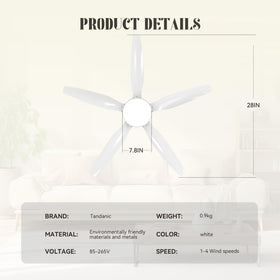 Tandanic quiet 30dB motor preserves a peaceful bedroom or living space
