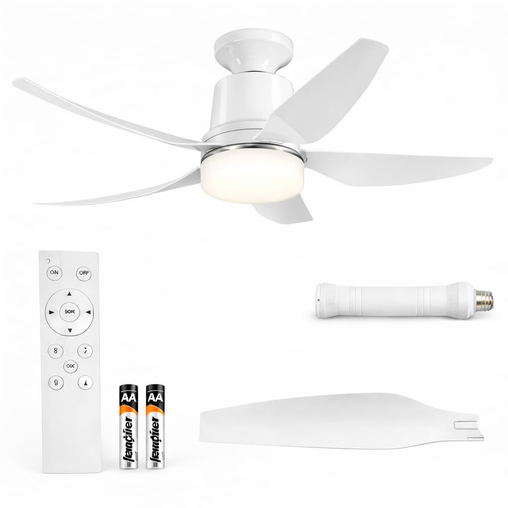 Tandanic socket fan light remote enables easy wireless control from anywhere in the room