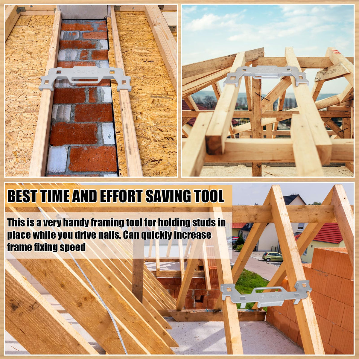 Tandefio framing tool ideal for professional use in construction settings.