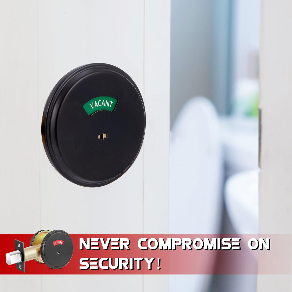 Tandefio rugged lever trim shows reliable return and resistance to sagging.