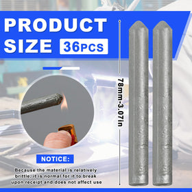 Tandefio silver welding rods finish for clean, professional-looking joints.