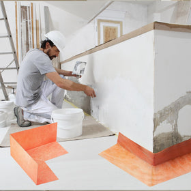 TANEMUDO complete kit for bathrooms and balconies, ideal for corner sealing