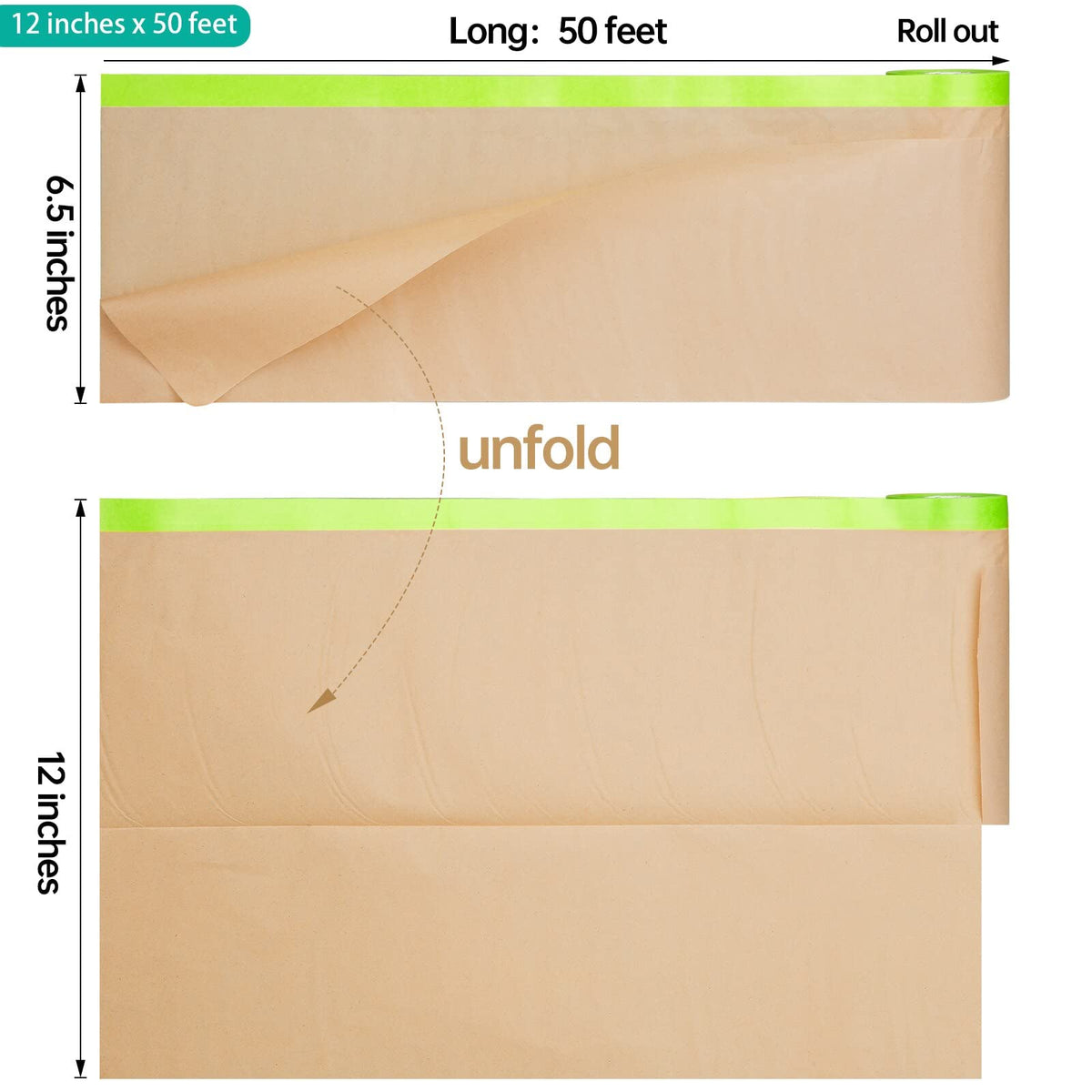 Tangibay mask tape combo setup secures masking quickly for clean lines.
