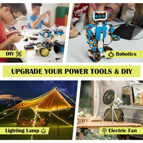 Tanheyin 12awg-wiring detail highlights heat-resistant power delivery.