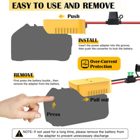 TANHEYIN compact ABS shell for easy DIY installation.