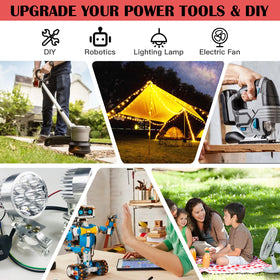 TANHEYIN easy-install battery-slot illustration for quick setup.