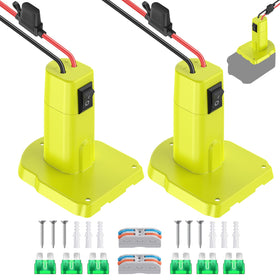 Tanheyin ryobi-18v-adapter connection ensures secure power transfer.