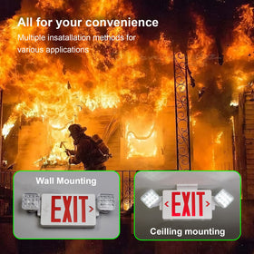 TANLUX commercial emergency lighting, durable housing for demanding environments.