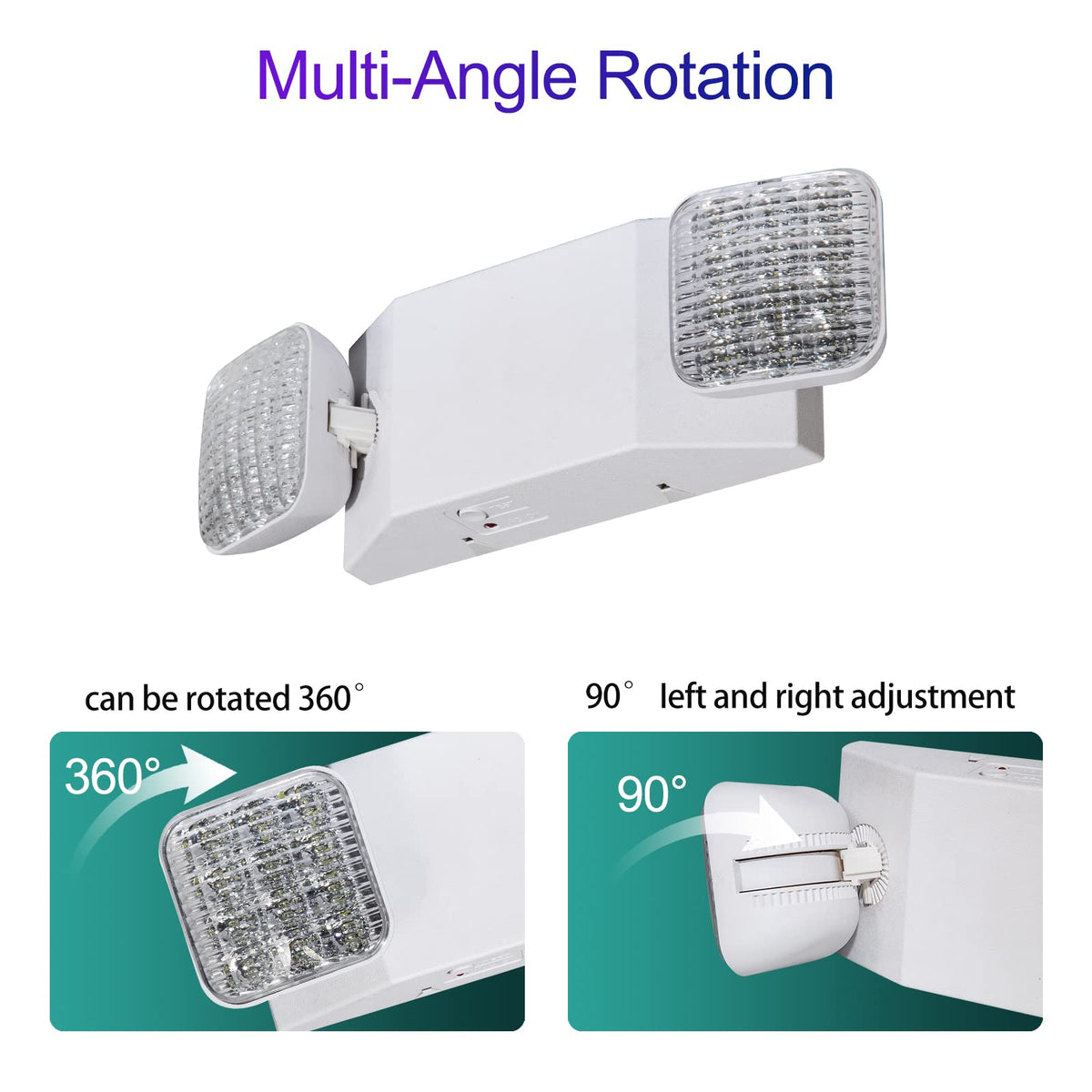 TANLUX LED emergency light UL-listed for commercial use.