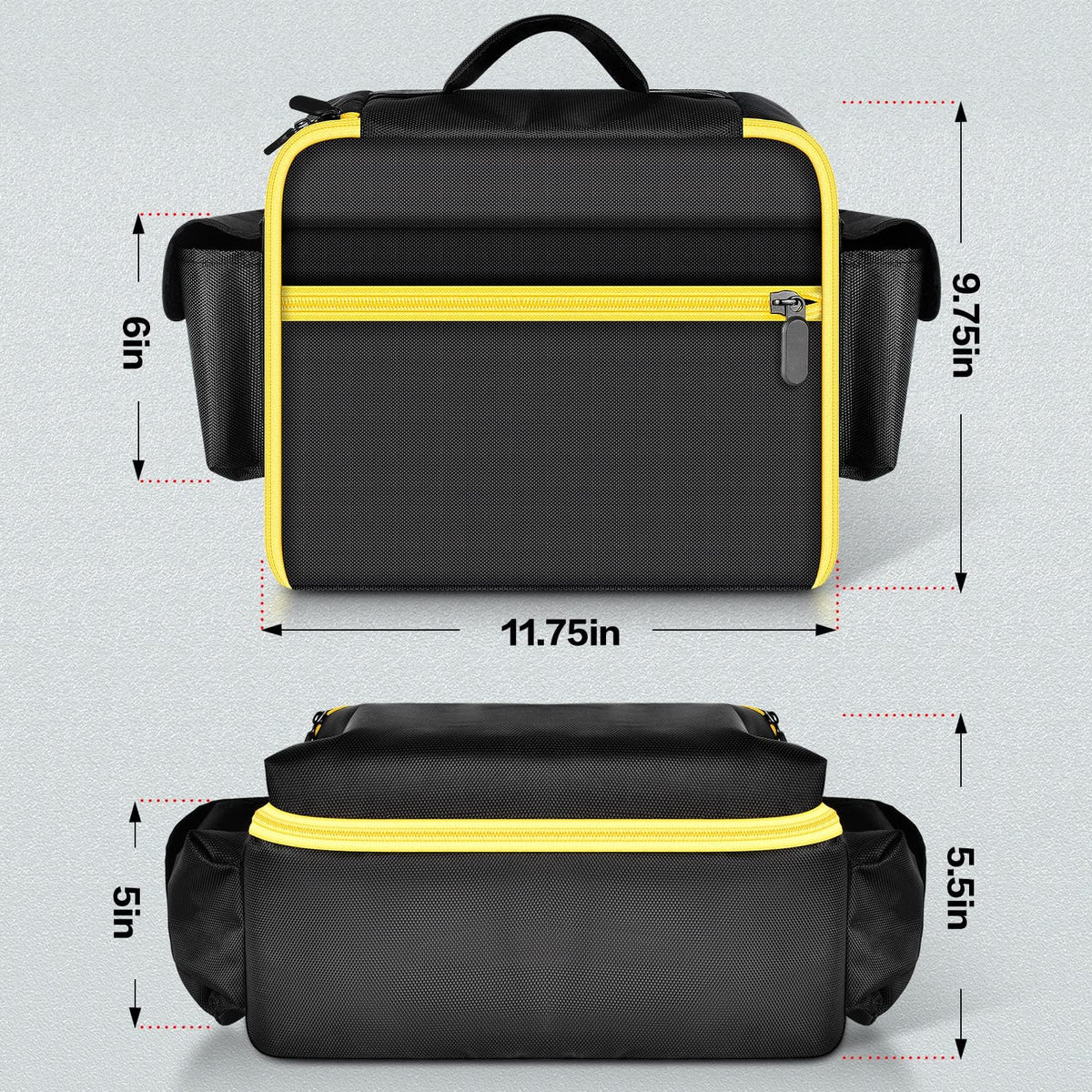 Tanmqin foldable space-saving design saves room in garage or trunk.
