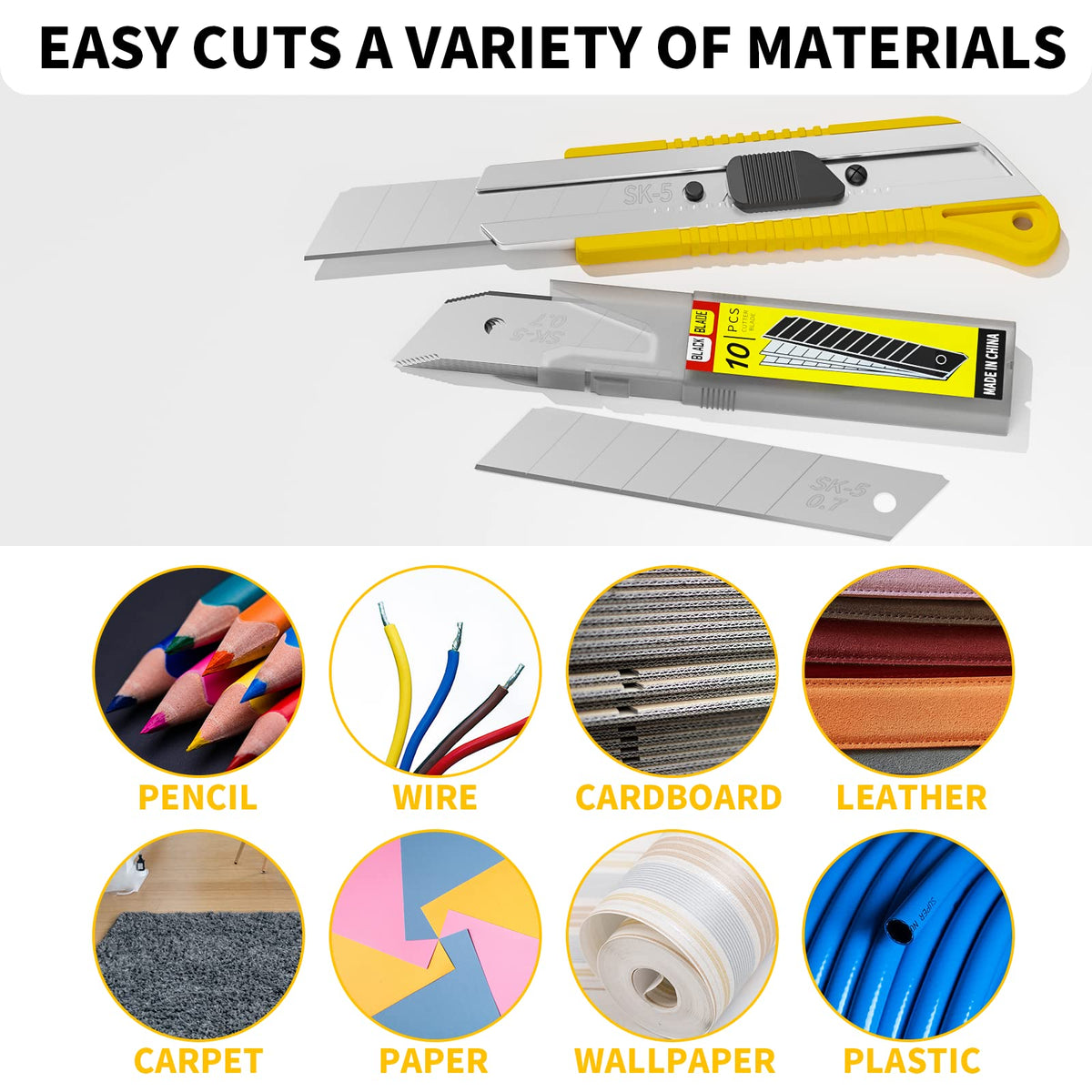 TANOSHII reusable dispenser packs keep blades organized and safe