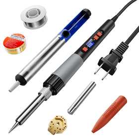 TanReginal 90W soldering iron with digital display for precise electronics work