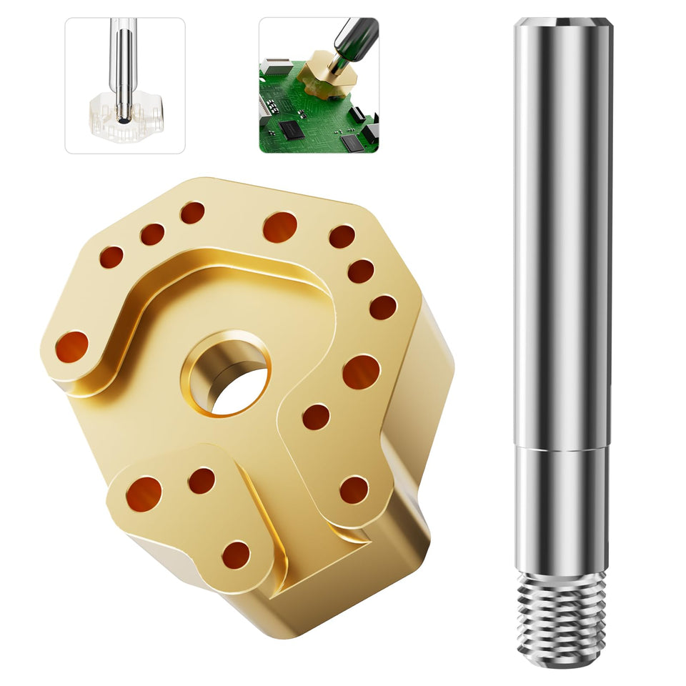 TanReginal joystick soldering tip with P5 adapter for precise desoldering on modern controllers.