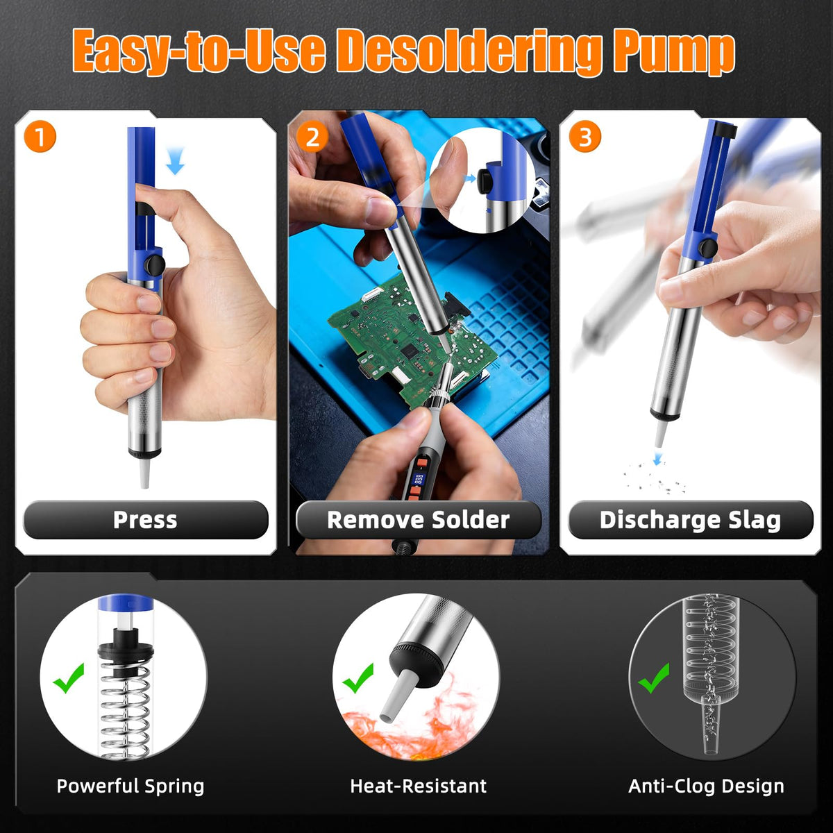 TanReginal soldering tips set for durable, clean welds