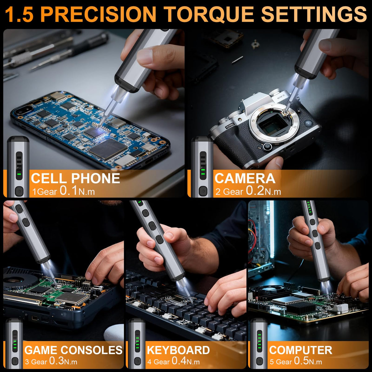 TanSon 72-in-1 precision bit set for versatile gadget repairs