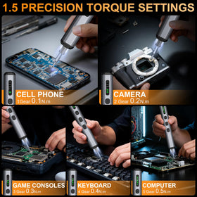 TanSon 72-in-1 precision bit set for versatile gadget repairs