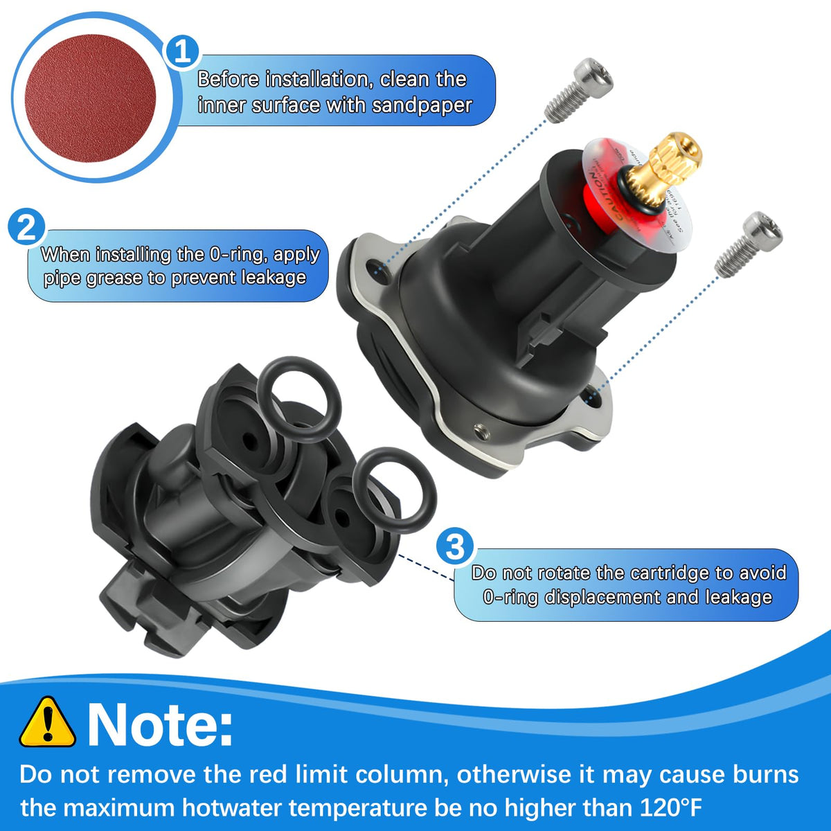 Tanxury GP876851 compatibility with Kohler K-304 and K-11748 shown.