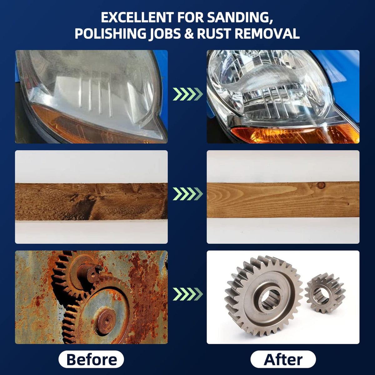 Tanzfrosch black sanding discs are compatible with standard grinders