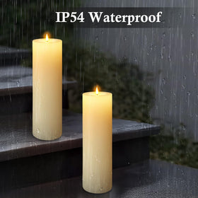 TaoFiaCo remote-control LED candle for easy timer adjustments