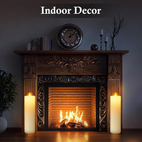 TaoFiaCo IP45 waterproof candle base endures rain and splashes